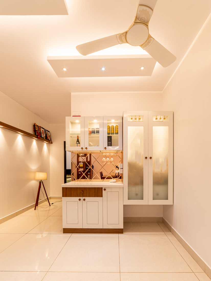 Scandinavian Calm Master Bedroom with Acoustic Headboard & Hidden Storage | Banani DOHS, Dhaka (Client 2)